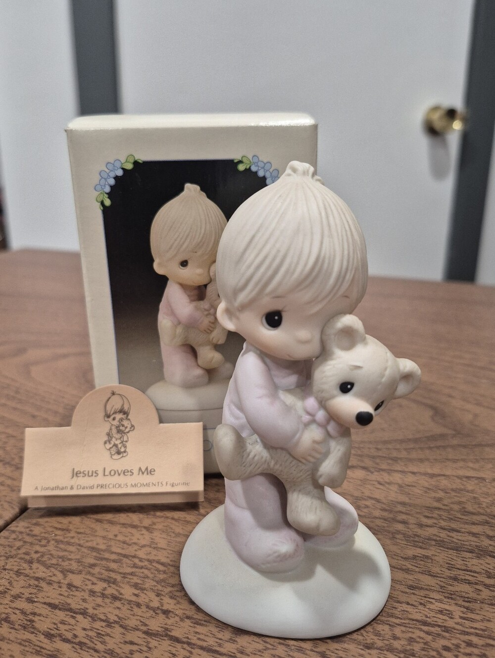 NIB Precious Moments Jesus Loves Me Girl Figurine